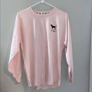 Pink Jersey Style Long-Sleeved (Light Pink)